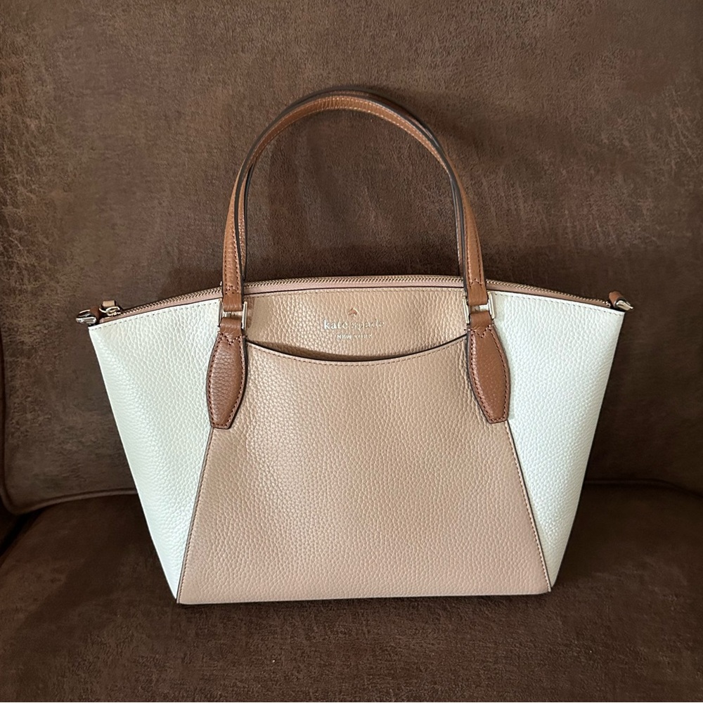 Kate Spade Monica Medium Leather Satchel